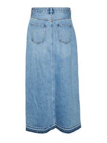 Vero Moda VMZAYLA Lang nederdel -Medium Blue Denim - 10305881