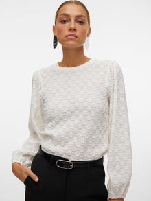 Vero Moda VMFLOWER Topp -Snow White - 10305907
