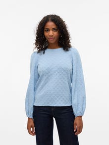 Vero Moda VMFLOWER Top -Cashmere Blue - 10305907