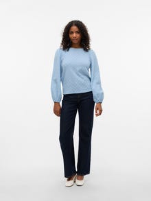 Vero Moda VMFLOWER Top -Cashmere Blue - 10305907