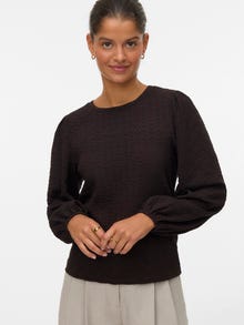 Vero Moda VMFLOWER Top -Chocolate Torte - 10305907