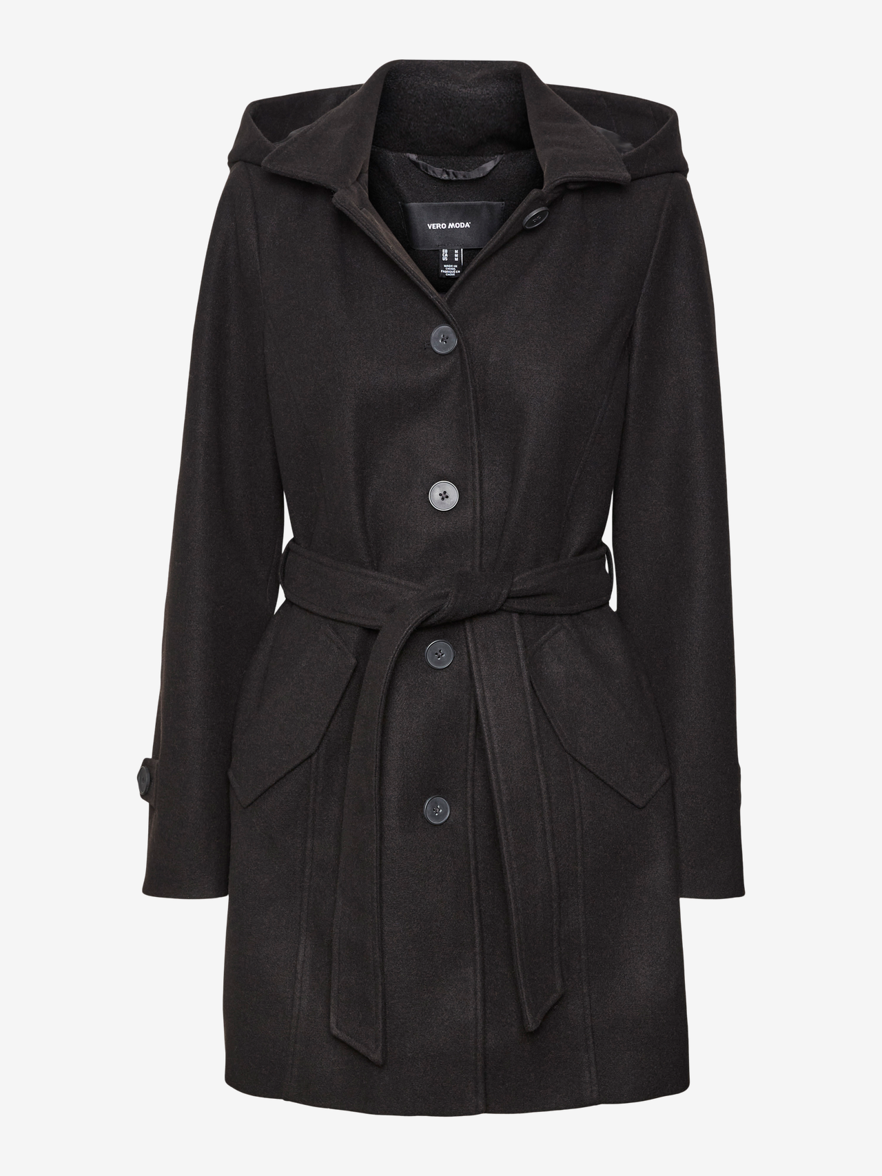 Vero Moda VMVINCECHELSEA Kaput -Black - 10305912