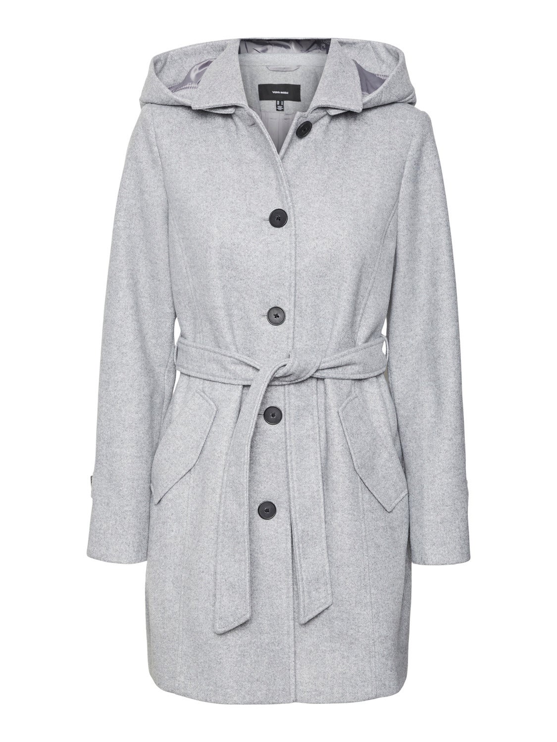 Vero moda grey wool on sale coat