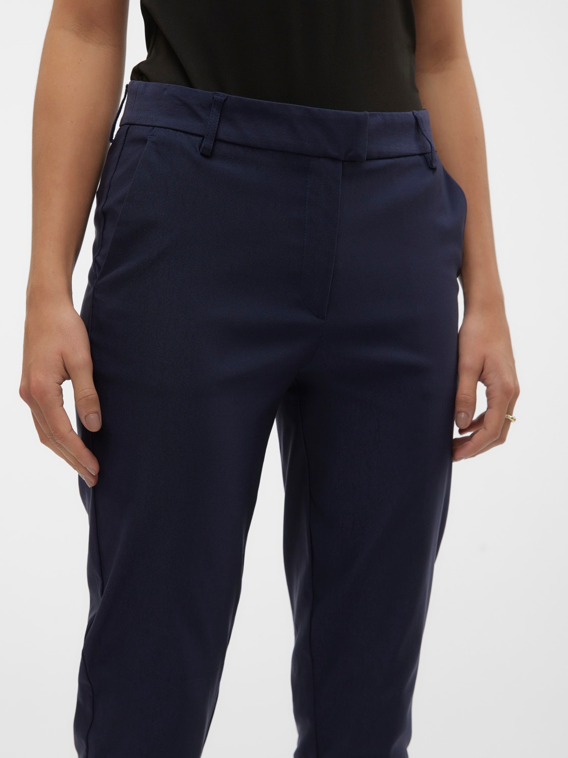 Vero Moda VMMILLE Trousers -Navy Blazer - 10305913
