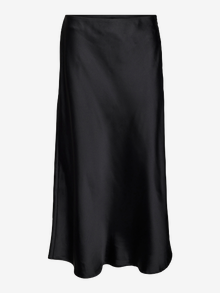 Vero Moda VMSALLY High waist Long skirt -Black - 10305925