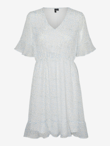 Vero Moda VMSMILLA Kort klänning -Snow White - 10306038