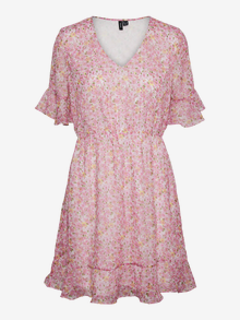 Vero Moda VMSMILLA Kort klänning -Snow White - 10306038