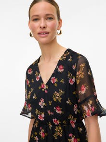 Vero Moda VMSMILLA Kort kjole -Black - 10306038
