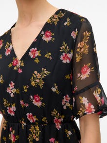 Vero Moda VMSMILLA Kort kjole -Black - 10306038