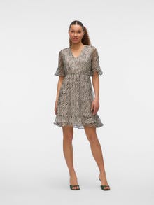 Vero Moda VMSMILLA Kort klänning -Snow White - 10306038