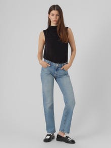 Vero Moda VMCAMERON Vita bassa Straight Fit Jeans -Light Blue Denim - 10306054