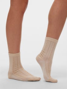 Vero Moda VMMILLY Socken -Oatmeal - 10306112