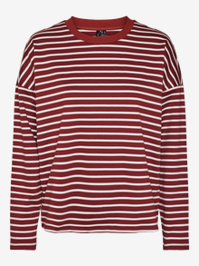 Vero Moda VMABBY T-Shirt -Fired Brick - 10306145