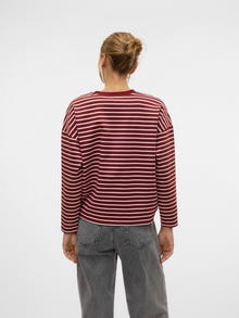 Vero Moda VMABBY T-Shirt -Fired Brick - 10306145