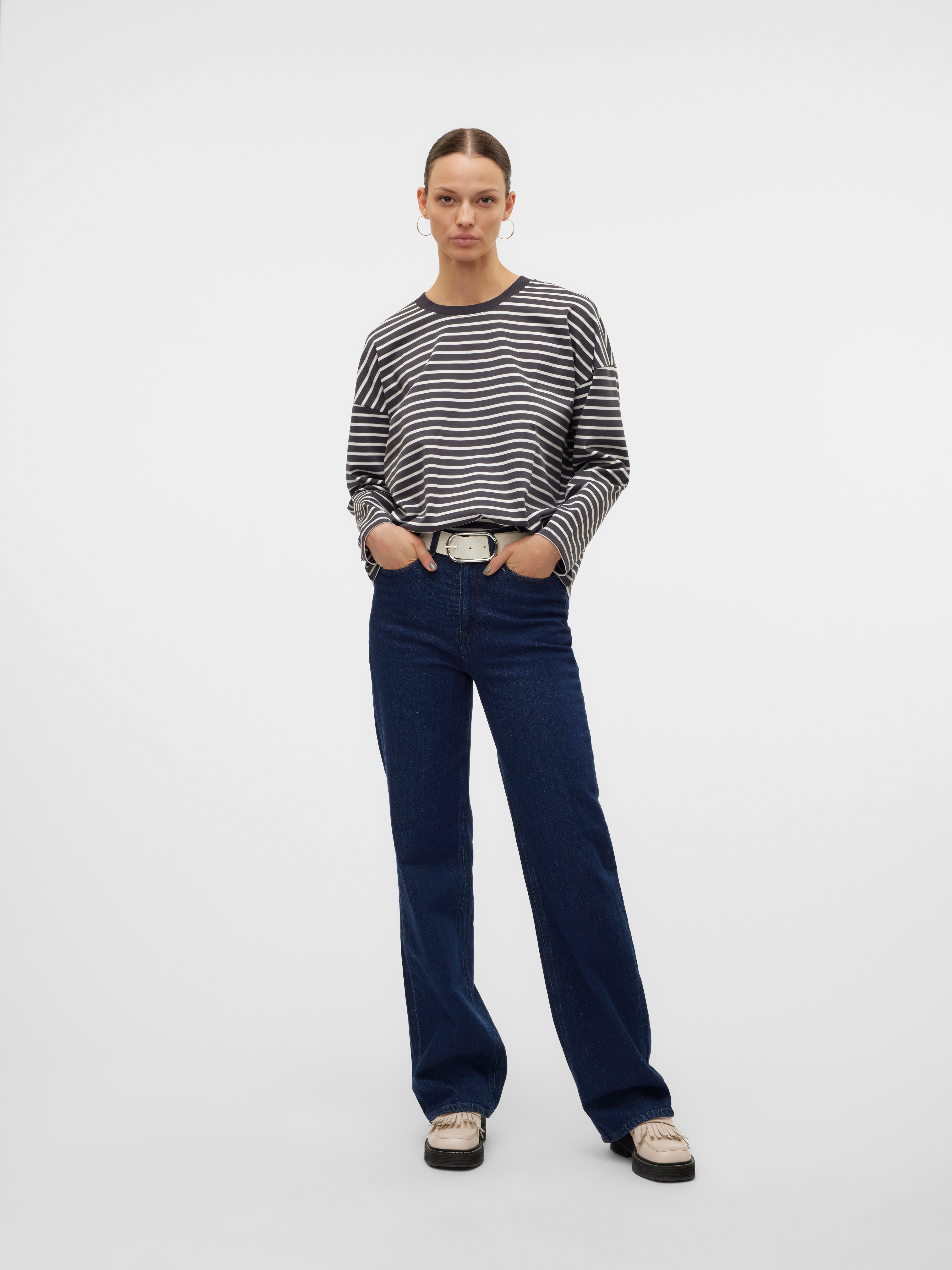 VMABBY T-Shirt | Dunkelgrau | Vero Moda®