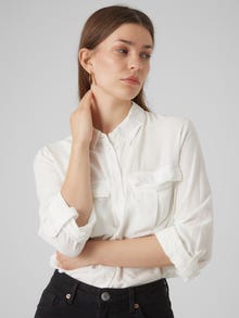 Vero Moda VMVILMA Koszula -Snow White - 10306173
