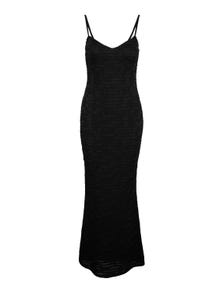 Vero Moda SOMETHINGNEW x SANDRA LAMBECK Long dress -Black - 10306215
