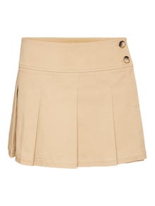 Vero Moda SOMETHINGNEW x SANDRA LAMBECK Mini skirt -Iced Coffee - 10306230
