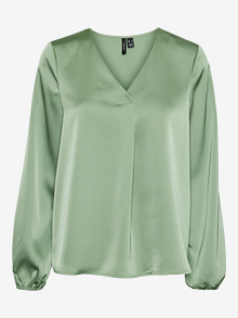 Vero Moda VMLOVIE Top -Pumice Stone - 10306231