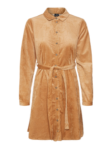 Vero Moda VMNINA Robe courte -Tobacco Brown - 10306253