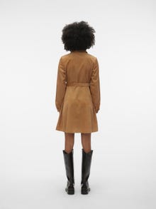 Vero Moda VMNINA Korte jurk -Tobacco Brown - 10306253