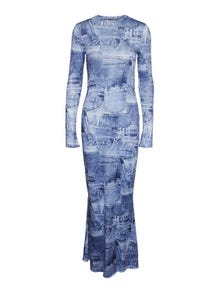 Vero Moda SOMETHINGNEW x SANDRA LAMBECK Long dress -Limoges - 10306274