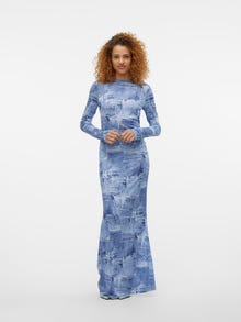 Vero Moda SOMETHINGNEW x SANDRA LAMBECK Lang kjole -Limoges - 10306274