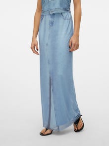 Vero Moda SOMETHINGNEW x SANDRA LAMBECK Long Skirt -Light Blue - 10306287