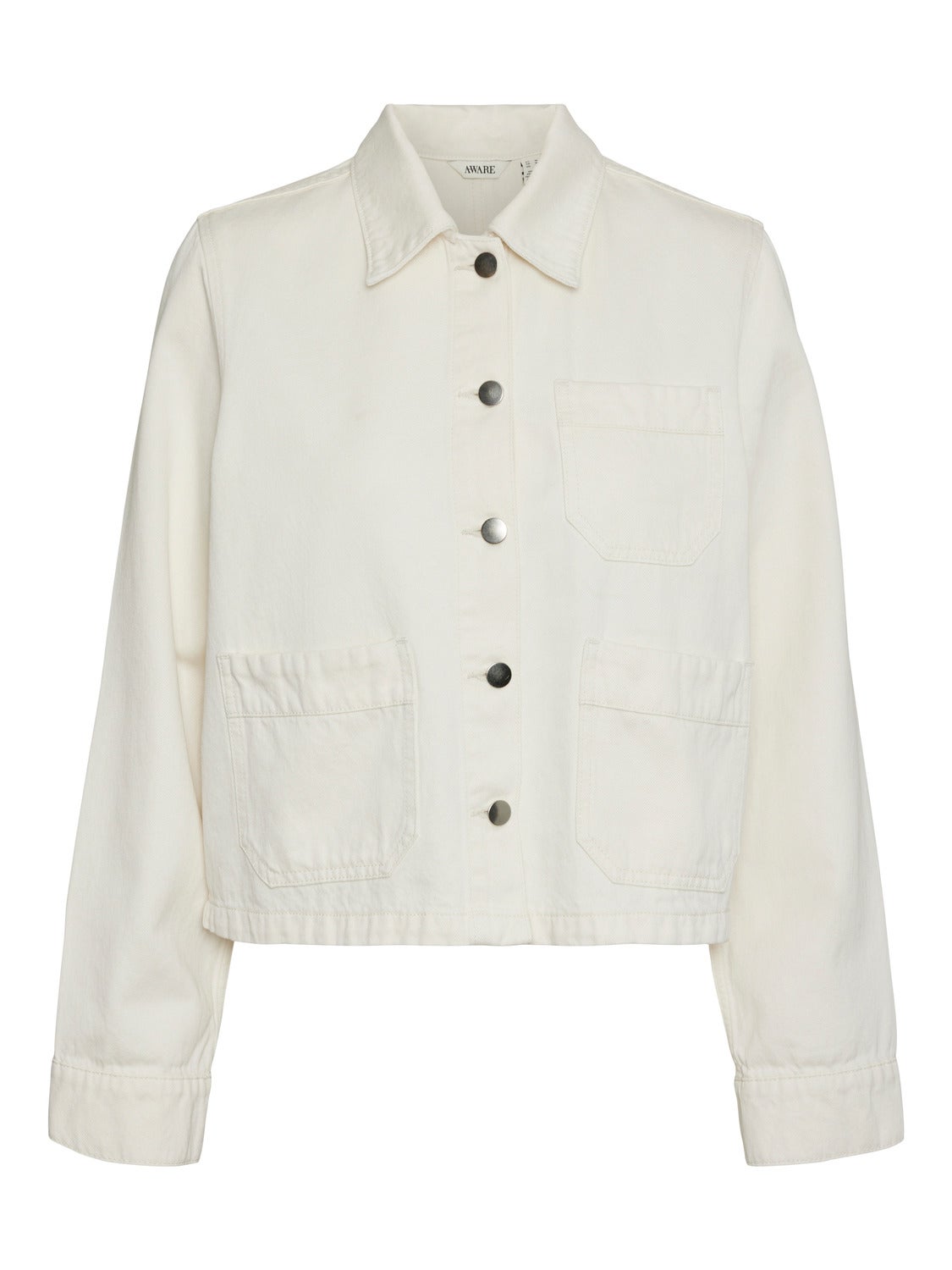 Vero moda white denim 2024 jacket