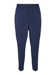 Vero Moda VMCKAIA High rise Trousers -Navy Blazer - 10306362