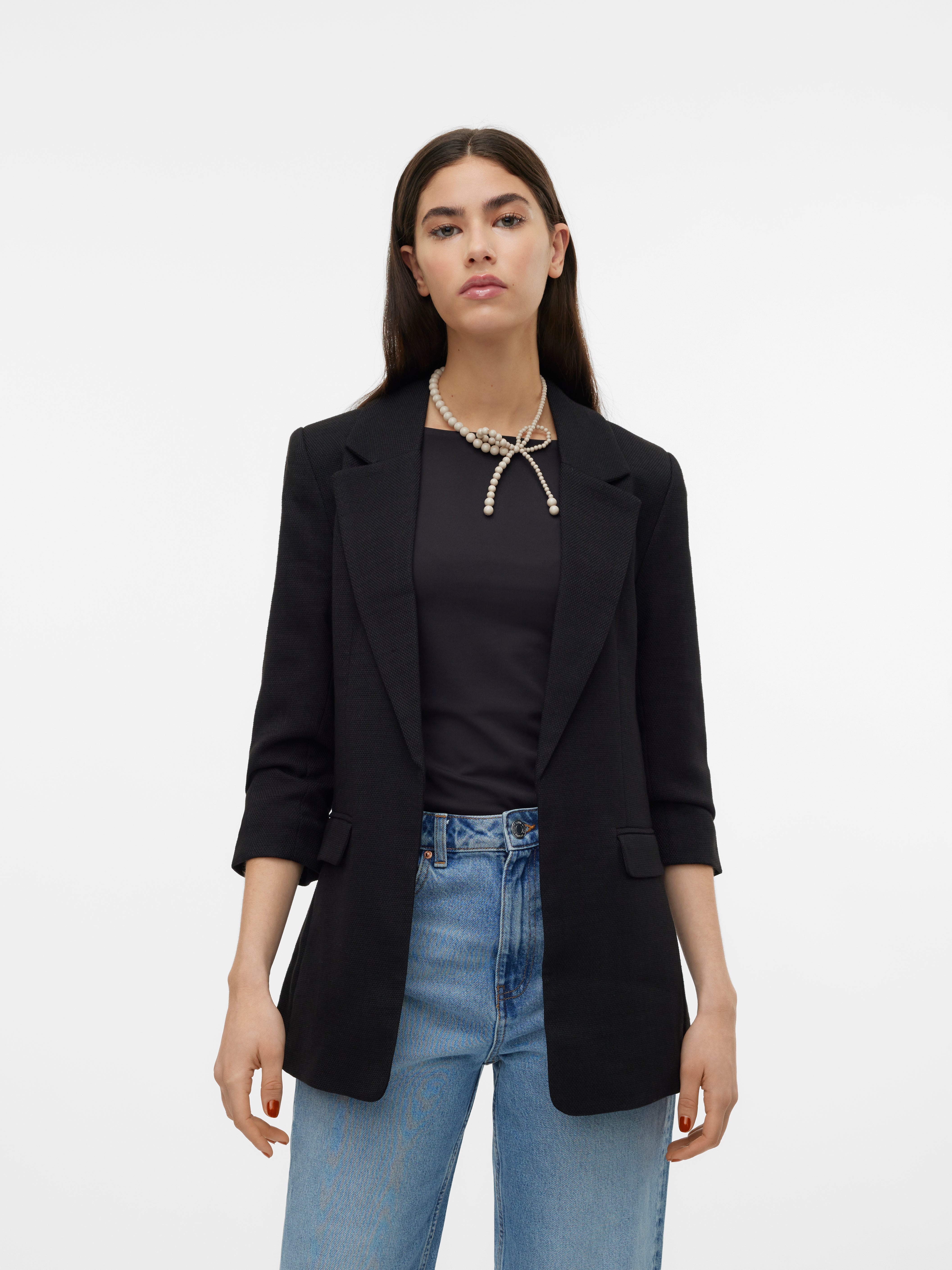 Vero moda hot sale jersey blazer