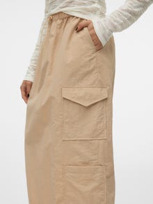 Vero Moda SOMETHINGNEW x SANDRA LAMBECK Long Skirt -Brazzilian Sand - 10306420