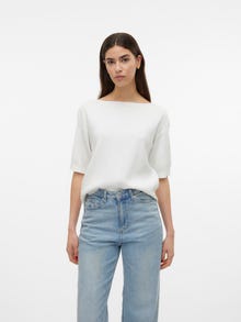 Vero Moda VMJEMMA Pullover -Snow White - 10306497