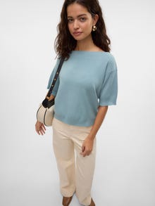 Vero Moda VMJEMMA Neulepuserot -Tourmaline - 10306497