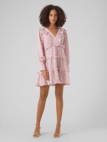 Vero Moda VMNADIA Vestito corto -Snow White - 10306555