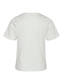 Vero Moda VMELLY T-Shirt -Snow White - 10306580