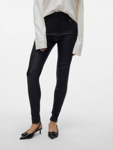Vero Moda VMLOA High rise Trousers -Black - 10306602