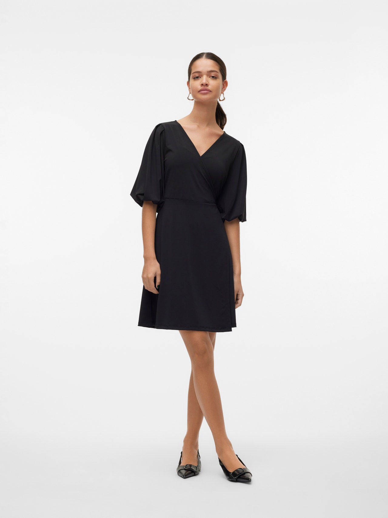 Vero Moda VMJILEAH Kort kjole -Black - 10306603