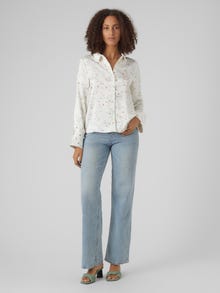 Vero Moda VMSALLY Shirt -Snow White - 10306605