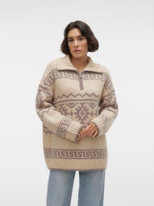 Vero Moda VMCOCO Pulóveres -Birch - 10306609