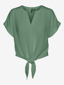 Vero Moda VMGABBI Top -Hedge Green - 10306674