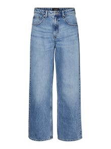 Vero Moda VMRYLEE Krój prosty Jeans -Medium Blue Denim - 10306710