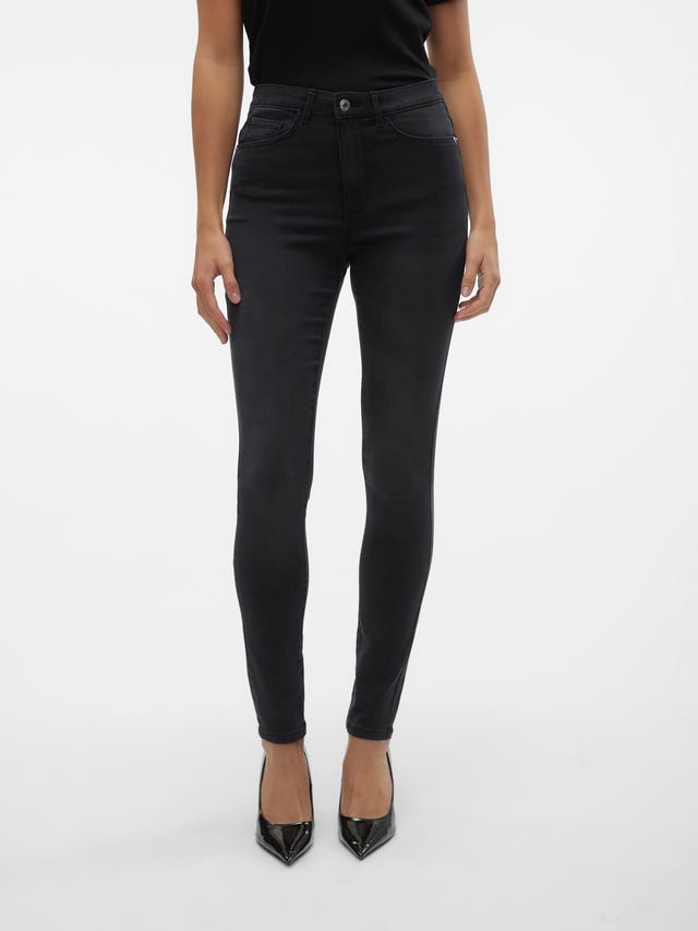 Vero Moda VMSOPHIA Hohe Taille Slim Fit Jeans - 10306737