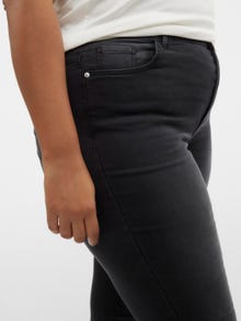 Vero Moda VMSOPHIA Hög midja Slim Fit Jeans -Black - 10306749