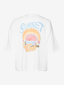 Vero Moda VMLISE T-Shirt -Snow White - 10306798