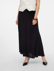 Vero Moda VMALBA Normaali vyötärö Pitkä hame -Black - 10306800