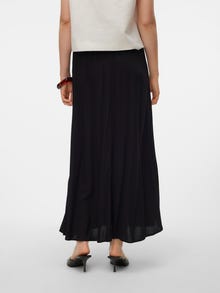 Vero Moda VMALBA Normaali vyötärö Pitkä hame -Black - 10306800