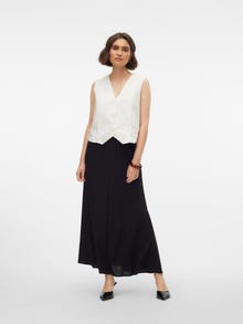 Vero Moda VMALBA Normaali vyötärö Pitkä hame -Black - 10306800