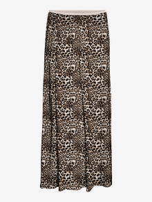 Vero Moda VMALBA Mittlere Taille Langer Rock -Sandshell - 10306800