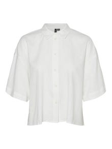 Vero Moda VMLINN Shirt -Snow White - 10306820